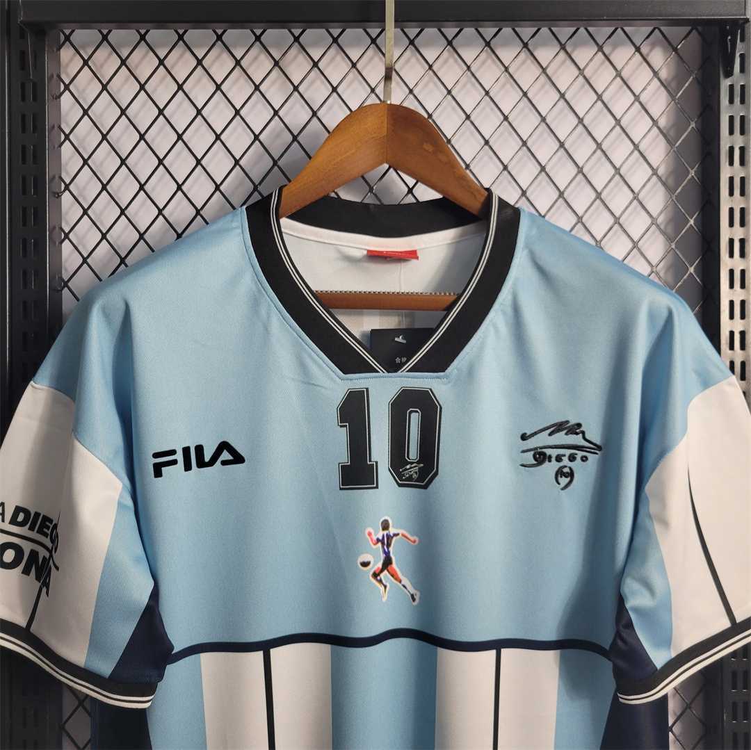 MAILLOT RÉTRO ARGENTINE EDITION MARADONA 2001