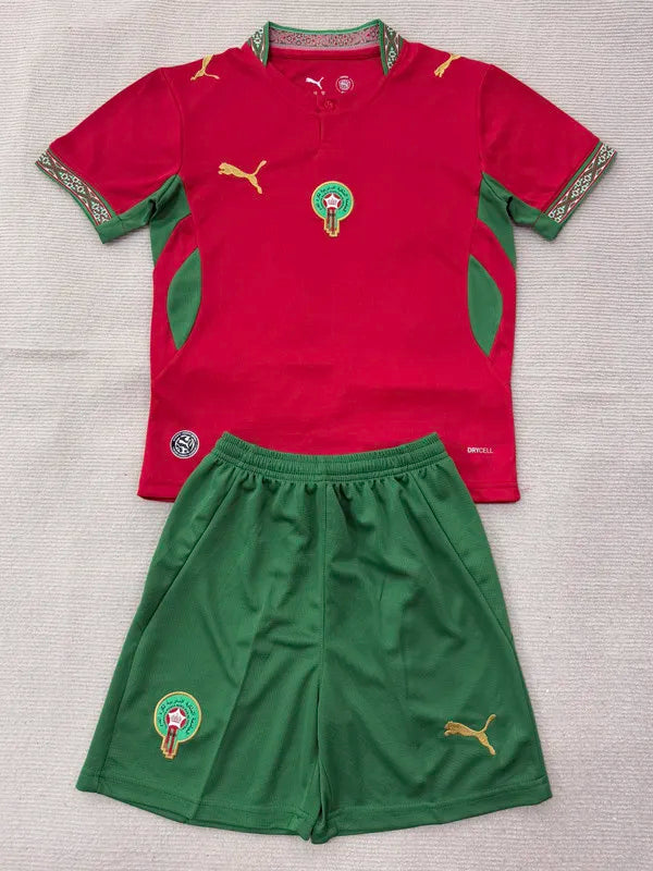 MAILLOT ENFANT MAROC DOMICILE COUPE DU MONDE 2026