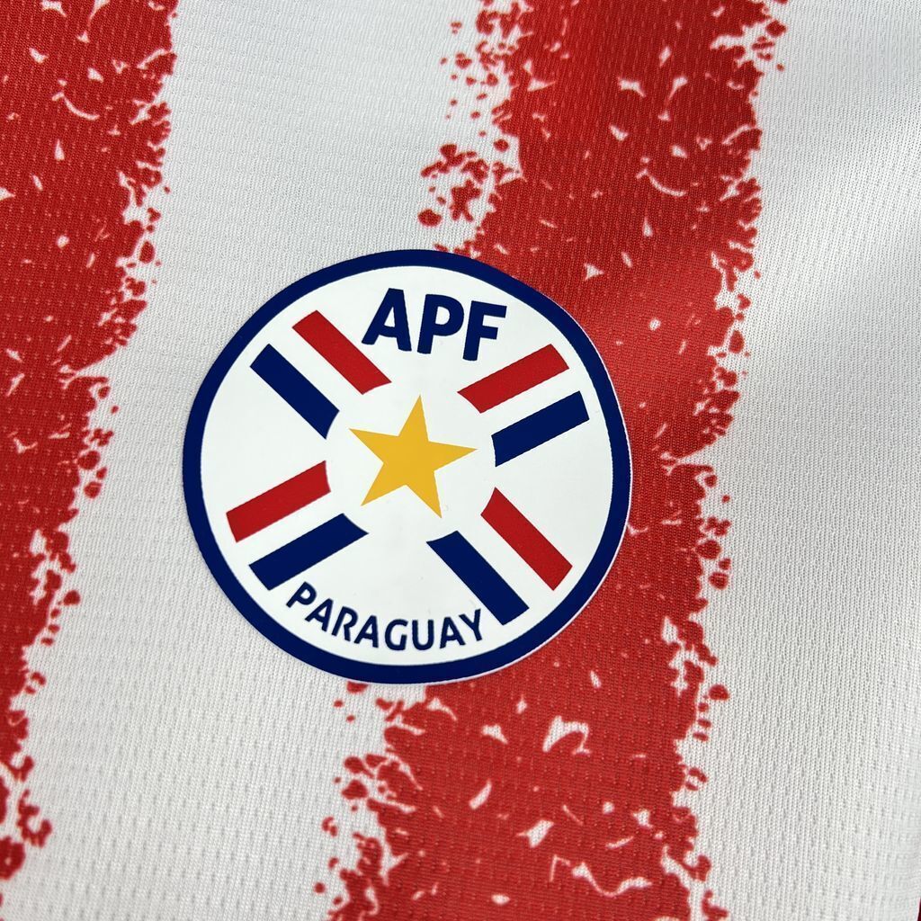 Maillot Paraguay Domicile Fan Coupe du Monde 2026