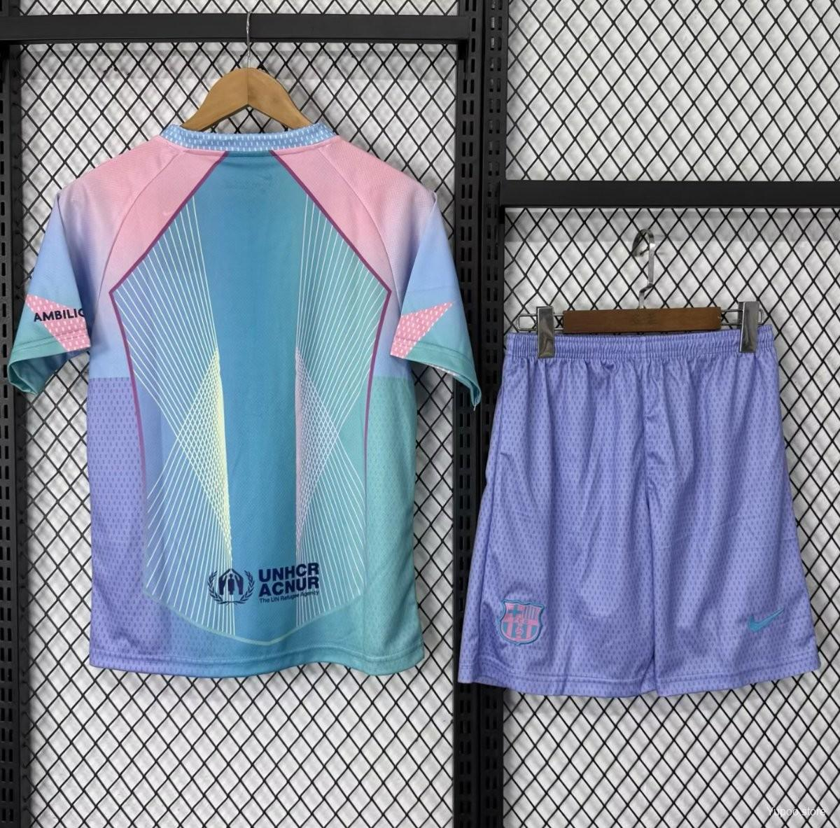 MAILLOT ENFANT FC BARCELONE CONCEPT 2025/2026