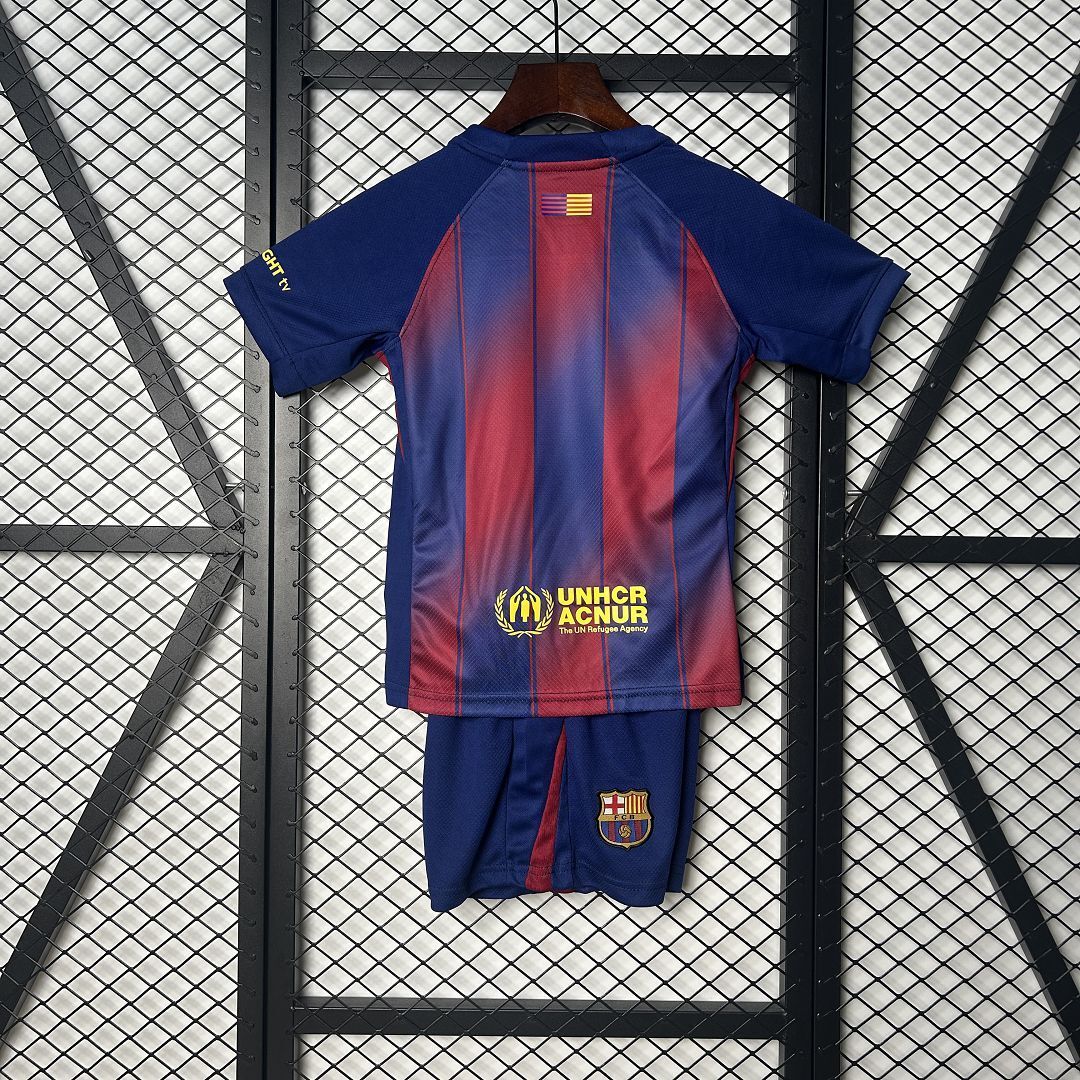 MAILLOT ENFANT FC BARCELONE DOMICILE 2025/2026
