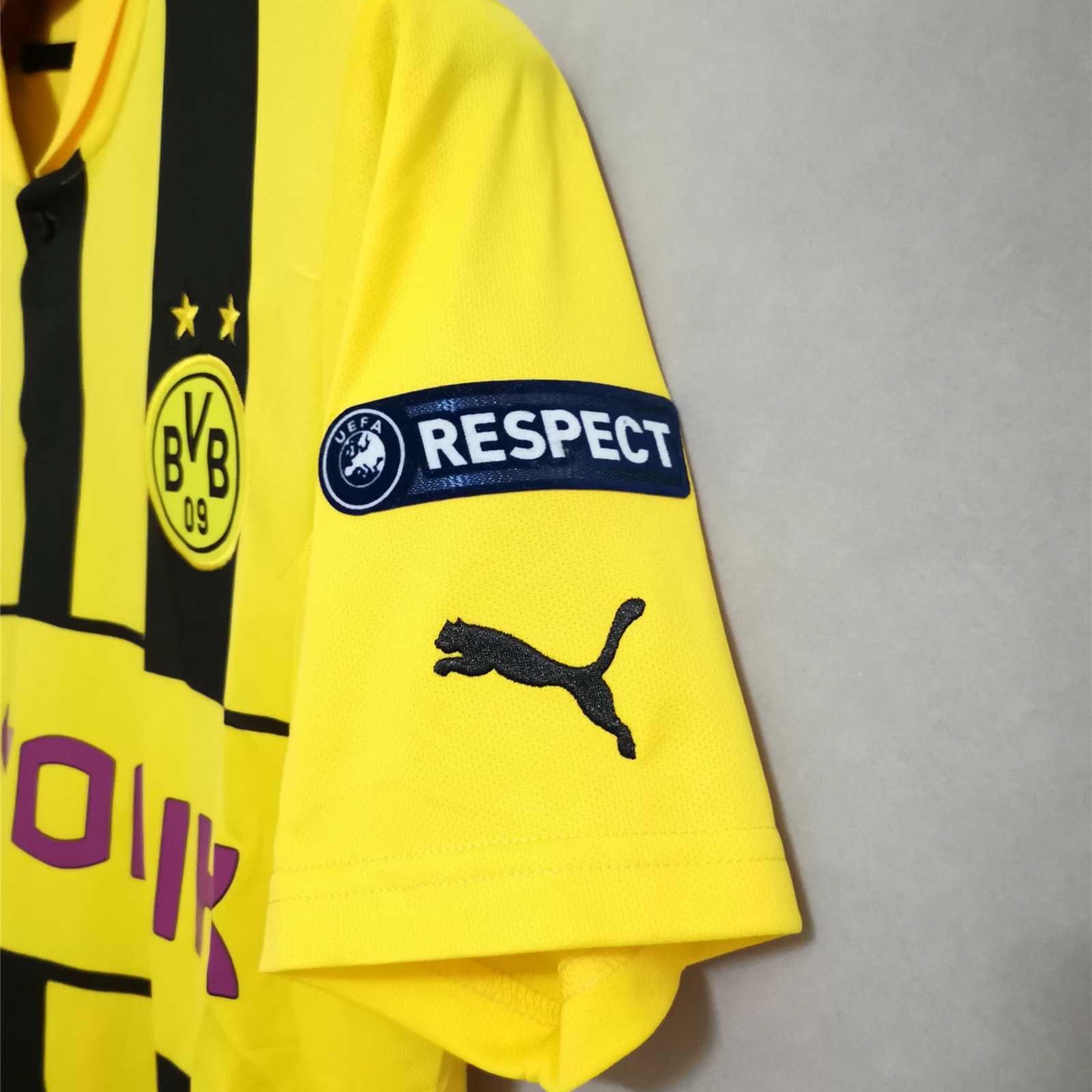 MAILLOT RÉTRO DORTMUND DOMICILE 2012/13