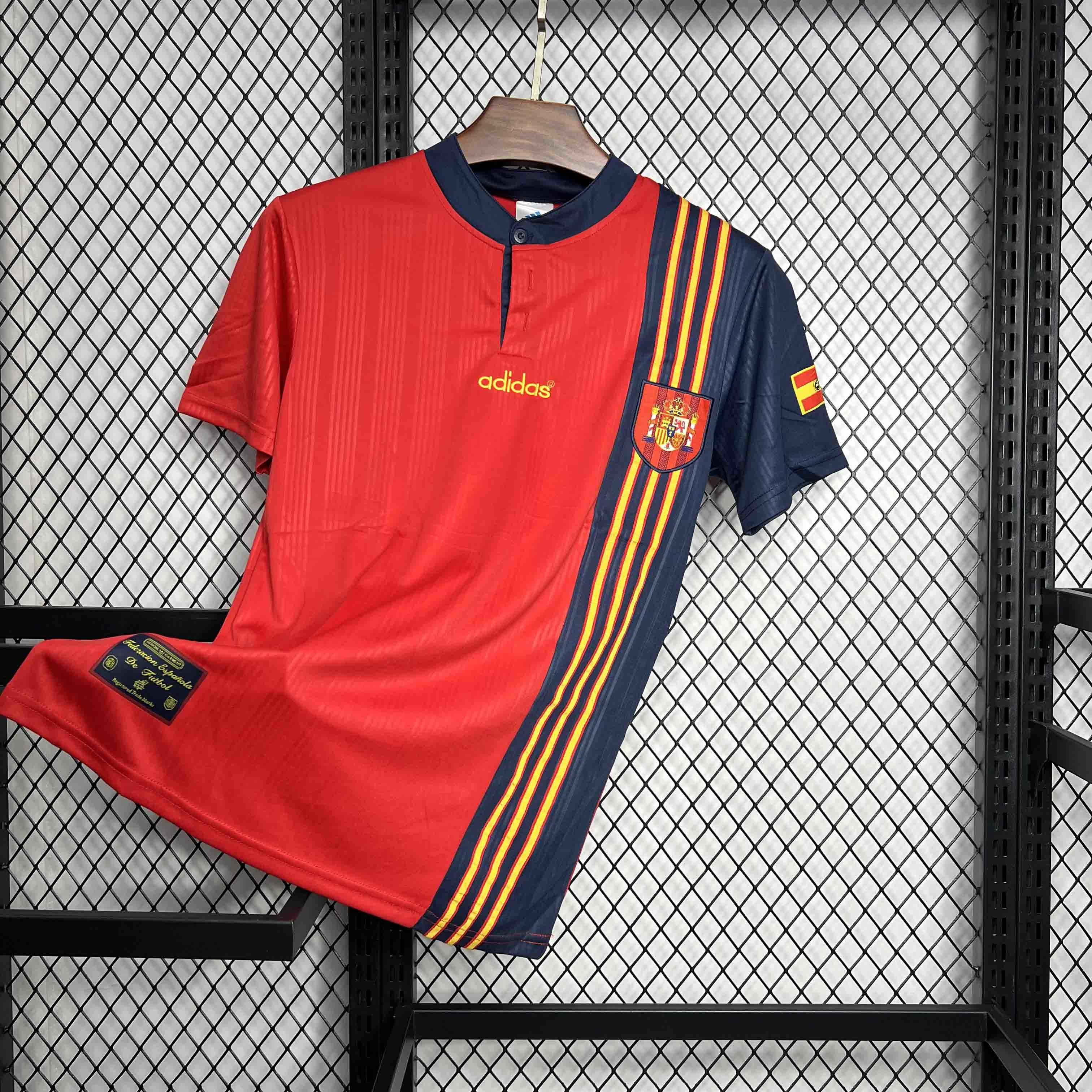 MAILLOT RÉTRO ESPAGNE DOMICILE 1996