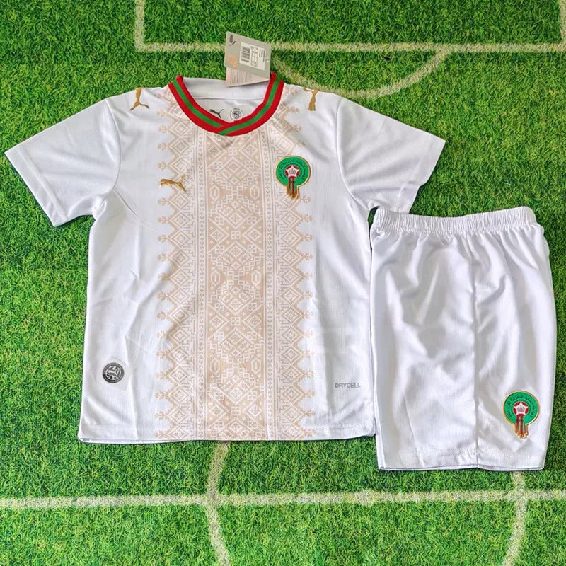 MAILLOT ENFANT MAROC EXTÉRIEUR COUPE DU MONDE 2026