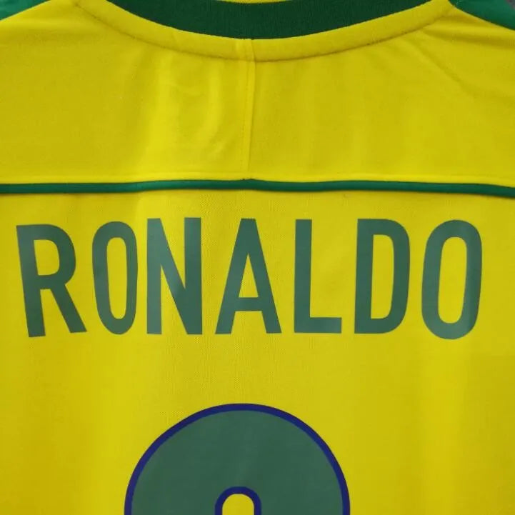 MAILLOT RÉTRO BRÉSIL DOMICILE 1998