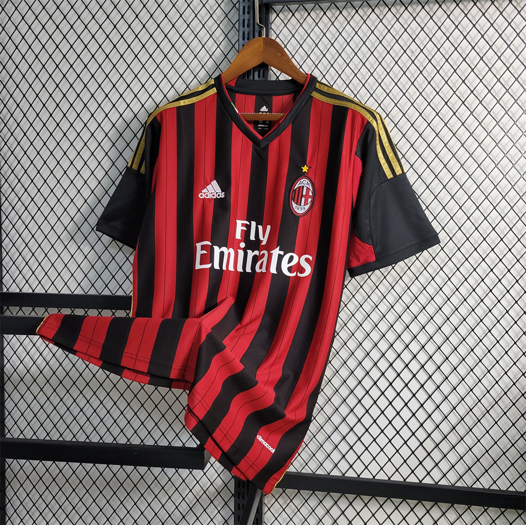 MAILLOT RÉTRO AC MILAN DOMICILE 2013/14
