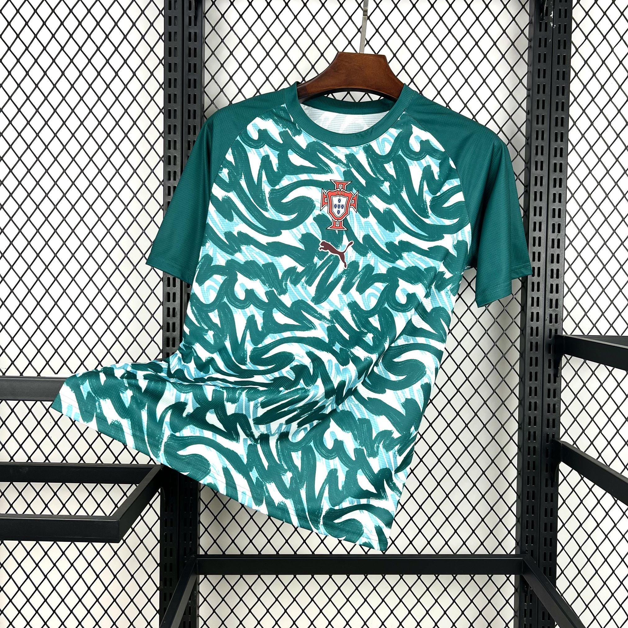MAILLOT PORTUGAL ENTRAÎNEMENT VERT FAN 2026/2027