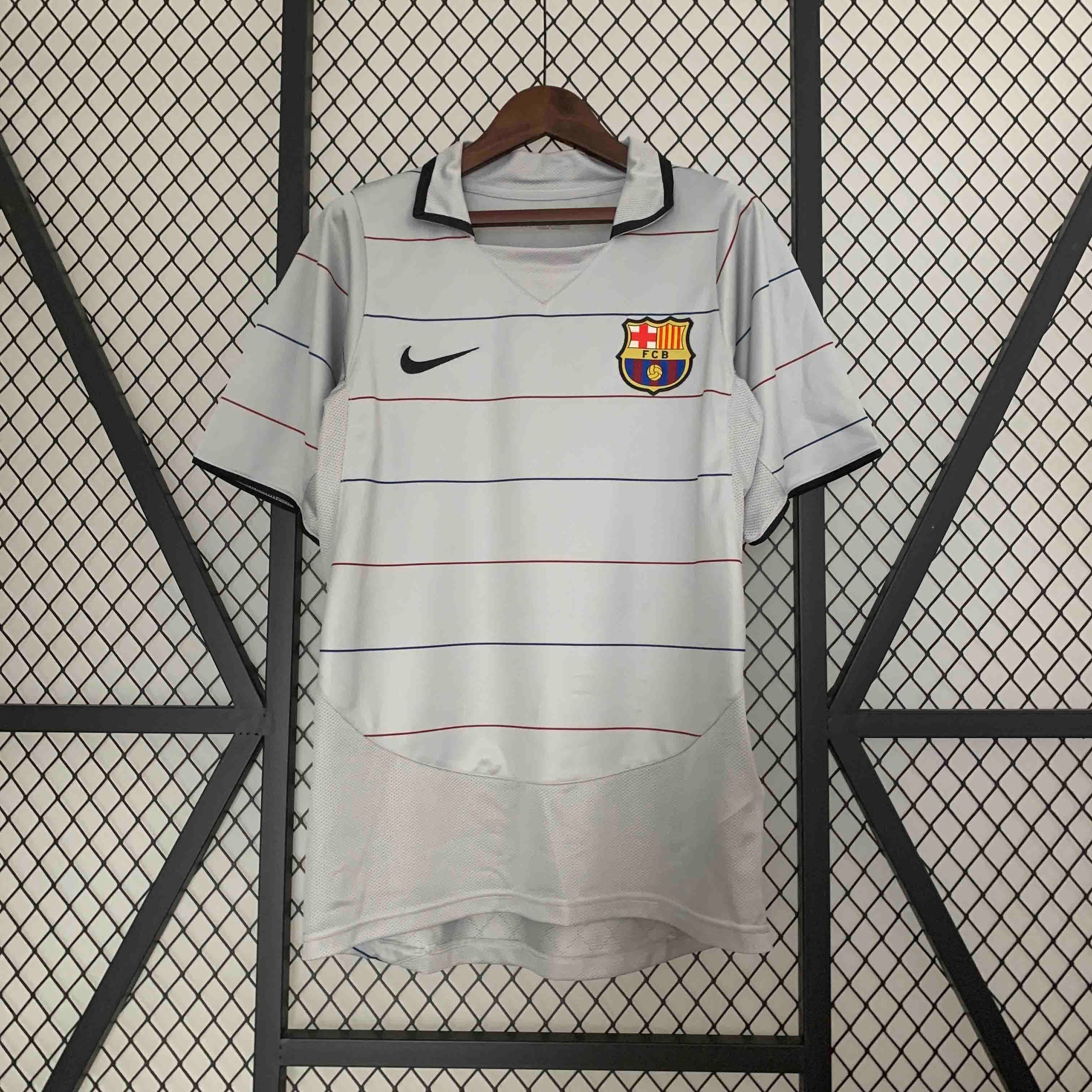 MAILLOT RÉTRO FC BARCELONE EXTERIEUR 2003/04