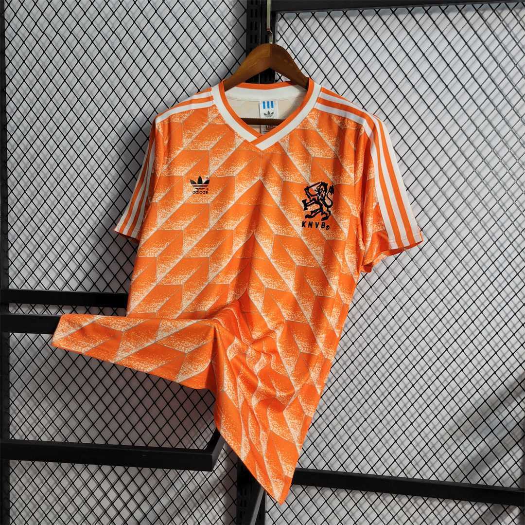 MAILLOT RÉTRO PAYS-BAS DOMICILE 1988