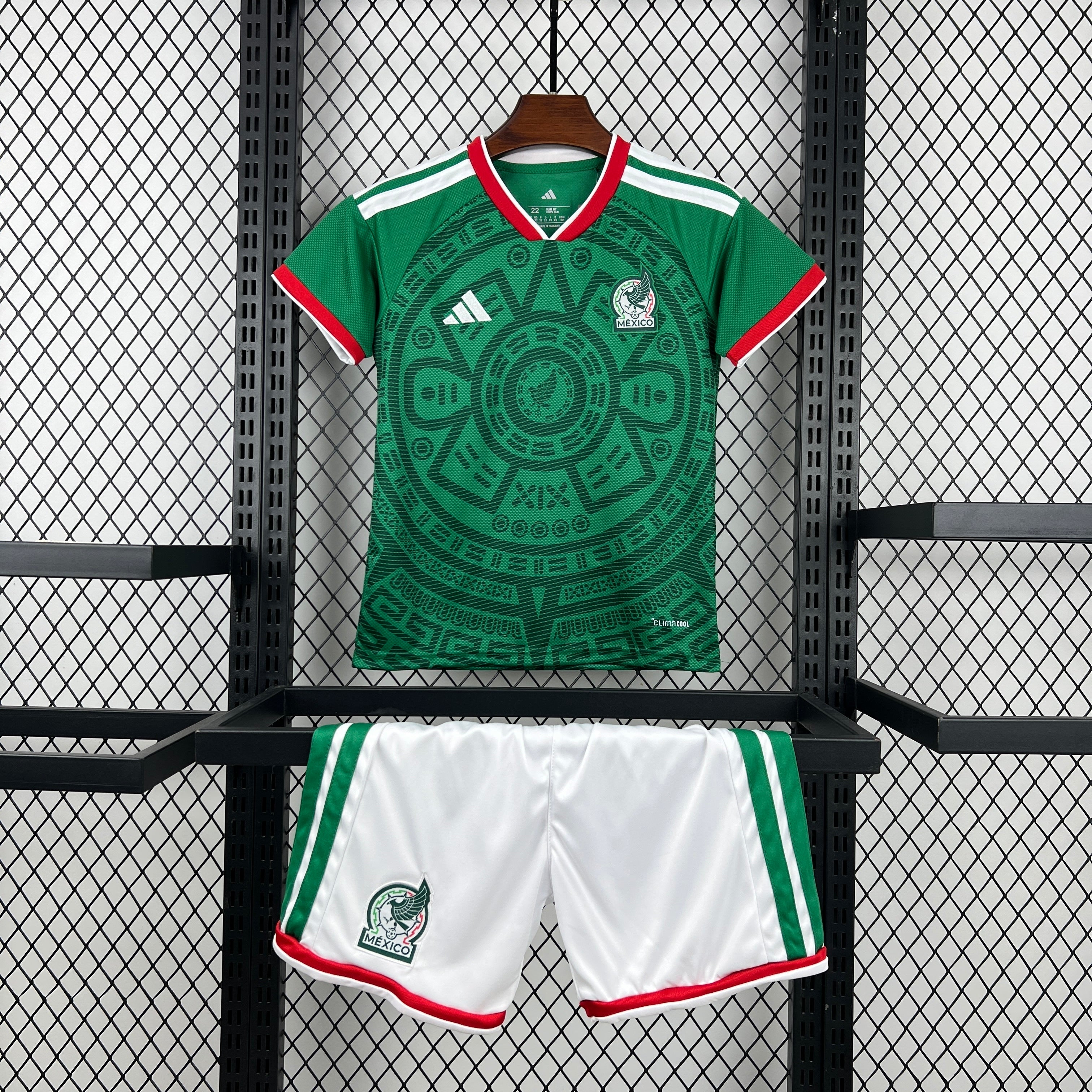 MAILLOT ENFANT MEXIQUE DOMICILE COUPE DU MONDE 2026