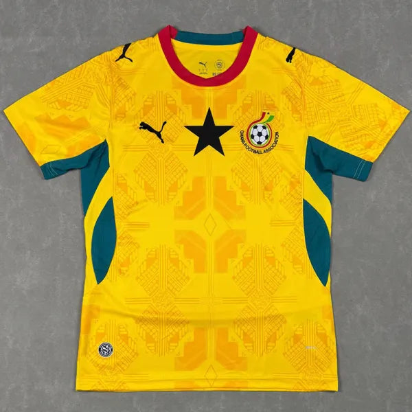 MAILLOT GHANA EXTÉRIEUR FAN COUPE DU MONDE 2026