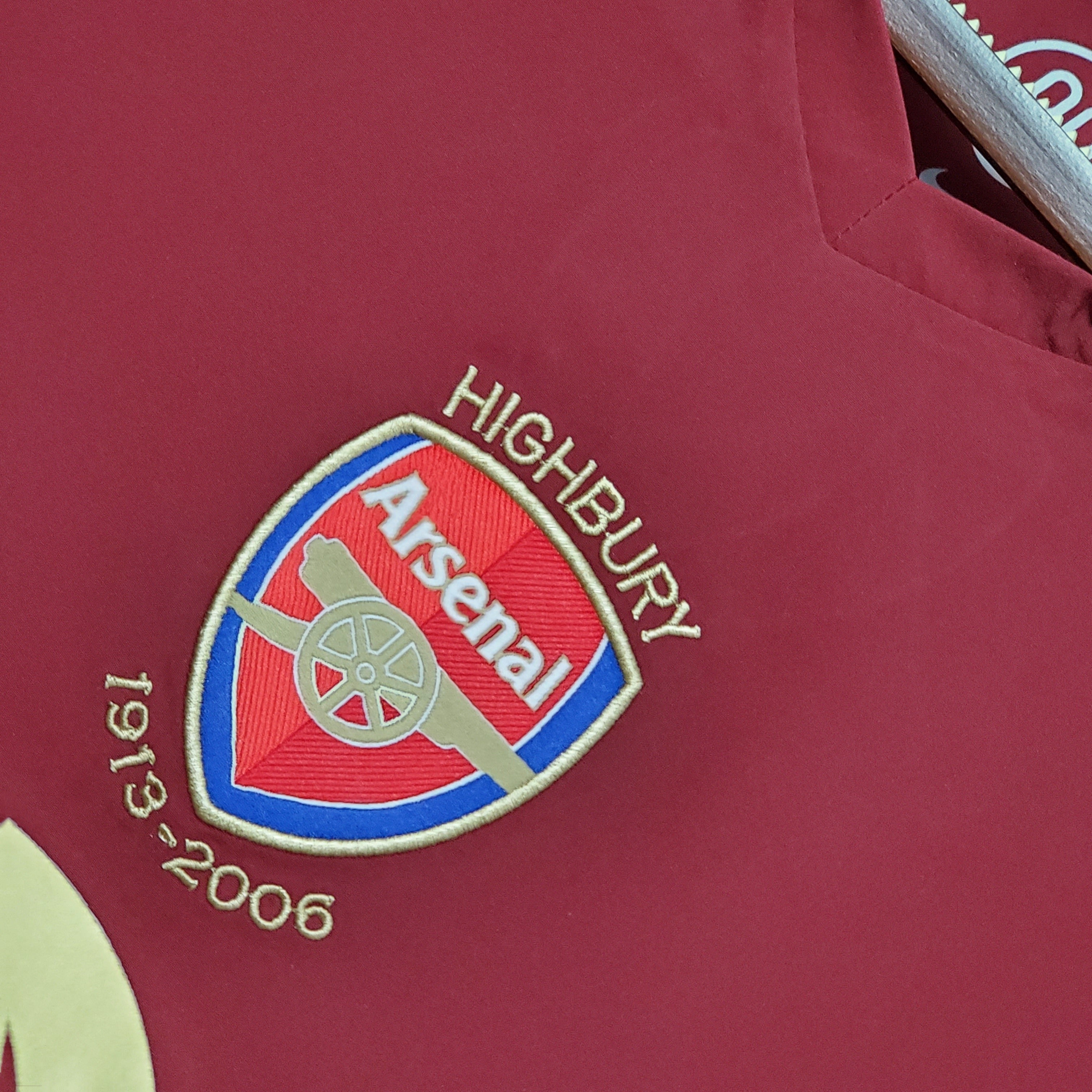 MAILLOT RÉTRO ARSENAL DOMICILE 2005/06
