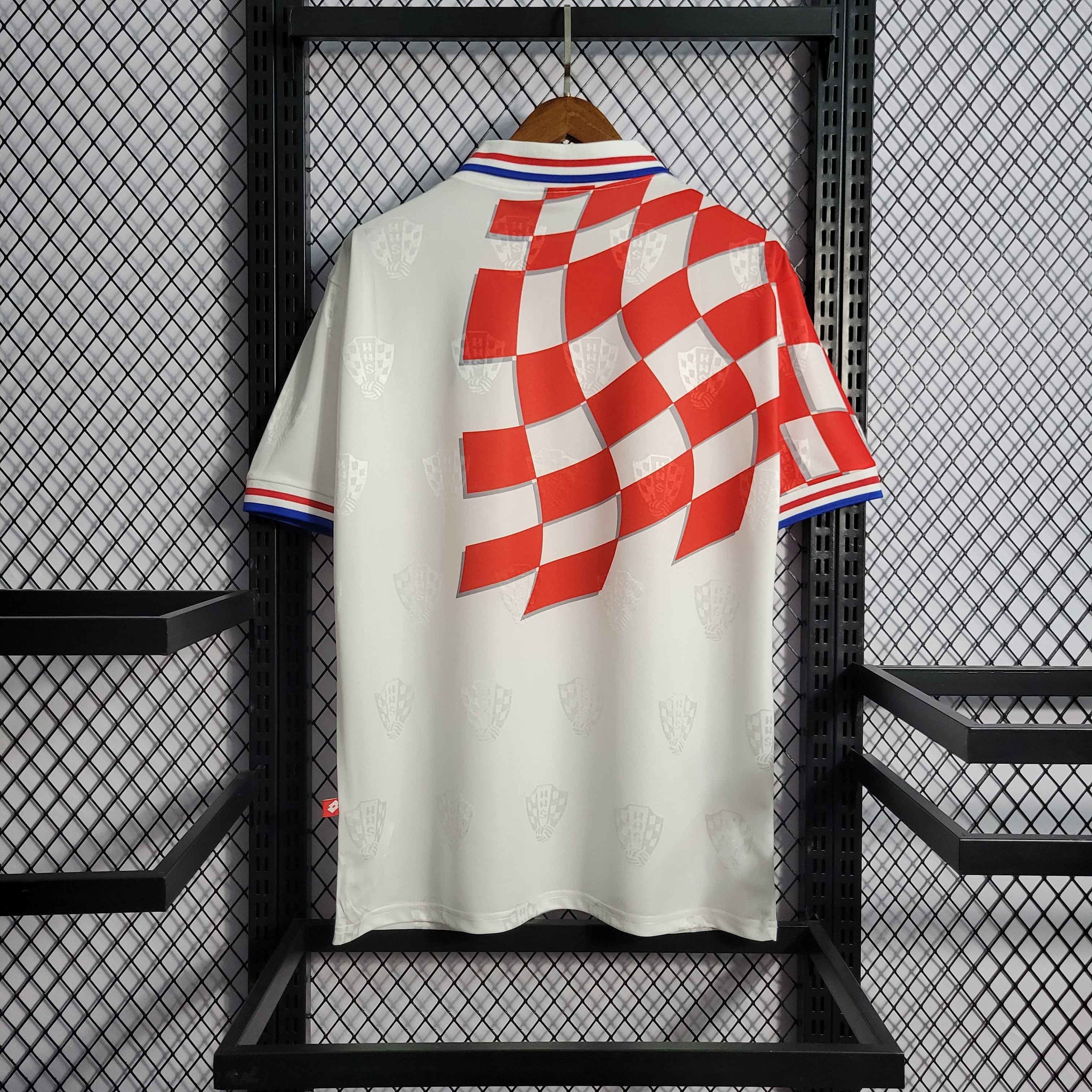 MAILLOT RÉTRO CROATIE DOMICILE 1998