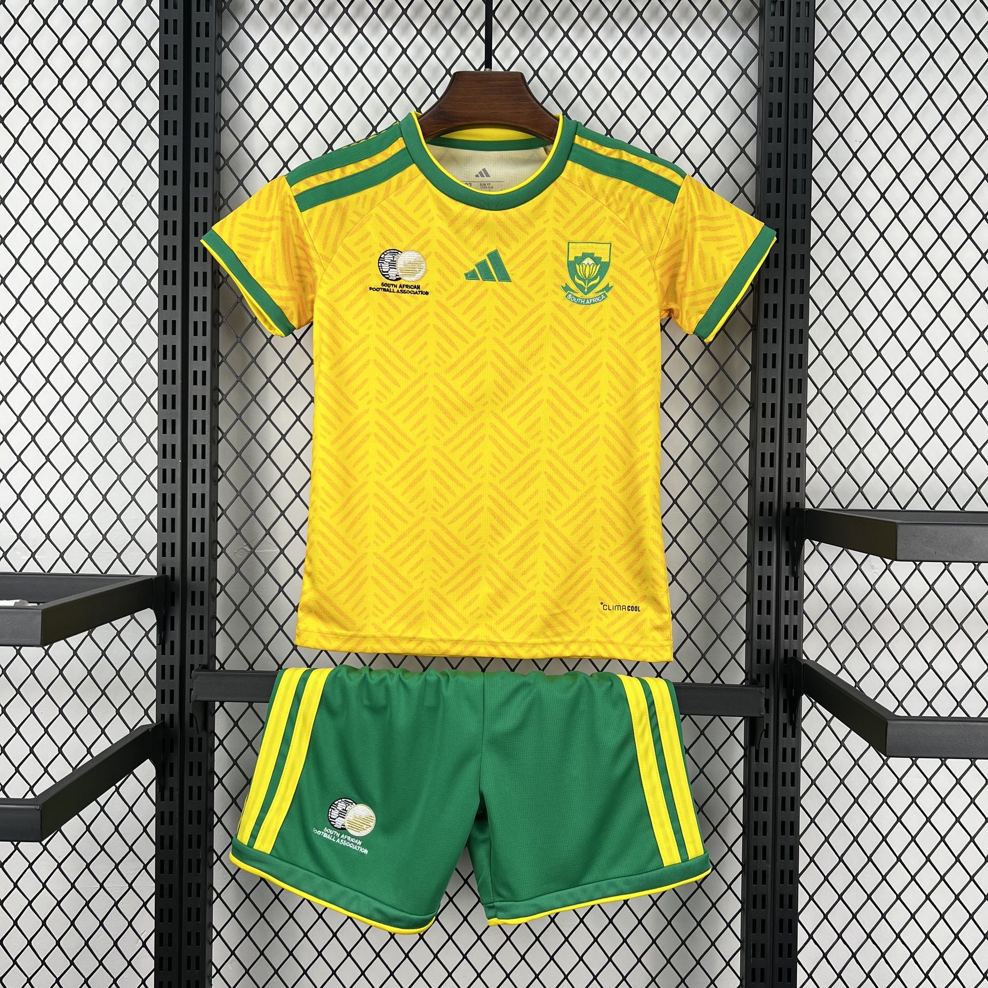 MAILLOT ENFANT AFRIQUE DU SUD DOMICILE COUPE DU MONDE 2026