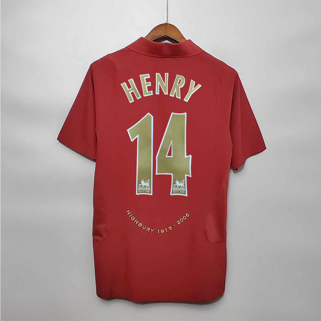 MAILLOT RÉTRO ARSENAL DOMICILE 2005/06