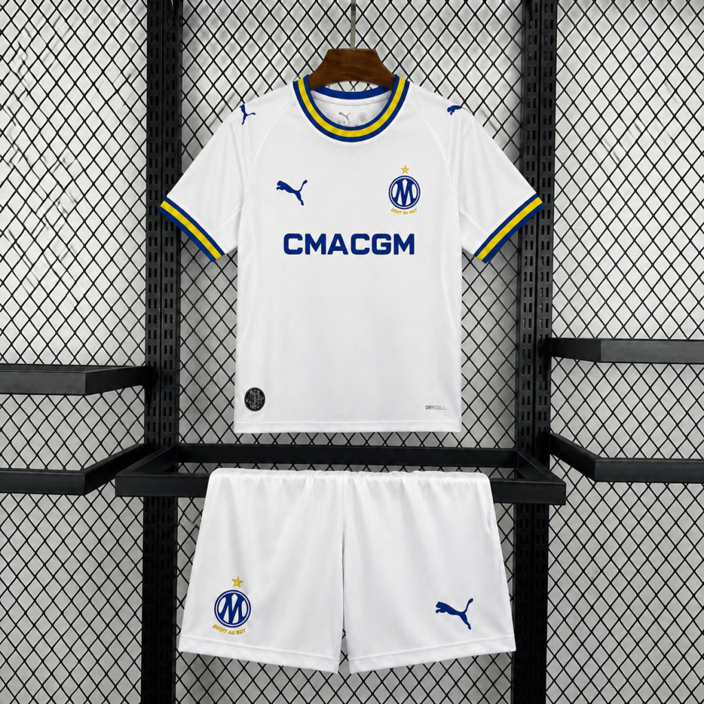 MAILLOT ENFANT OLYMPIQUE MARSEILLE DOMICILE 2026/2027
