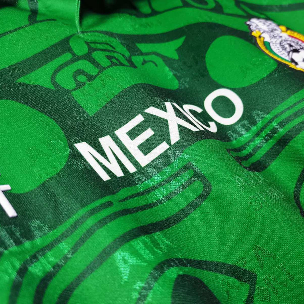 MAILLOT RÉTRO MEXIQUE DOMICILE 98