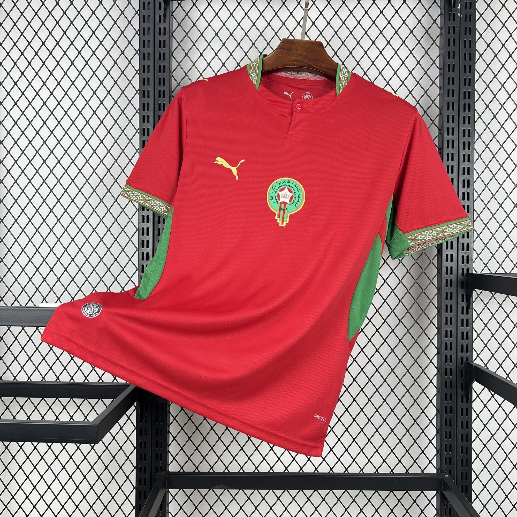 MAILLOT MAROC DOMICILE FAN COUPE DU MONDE 2026