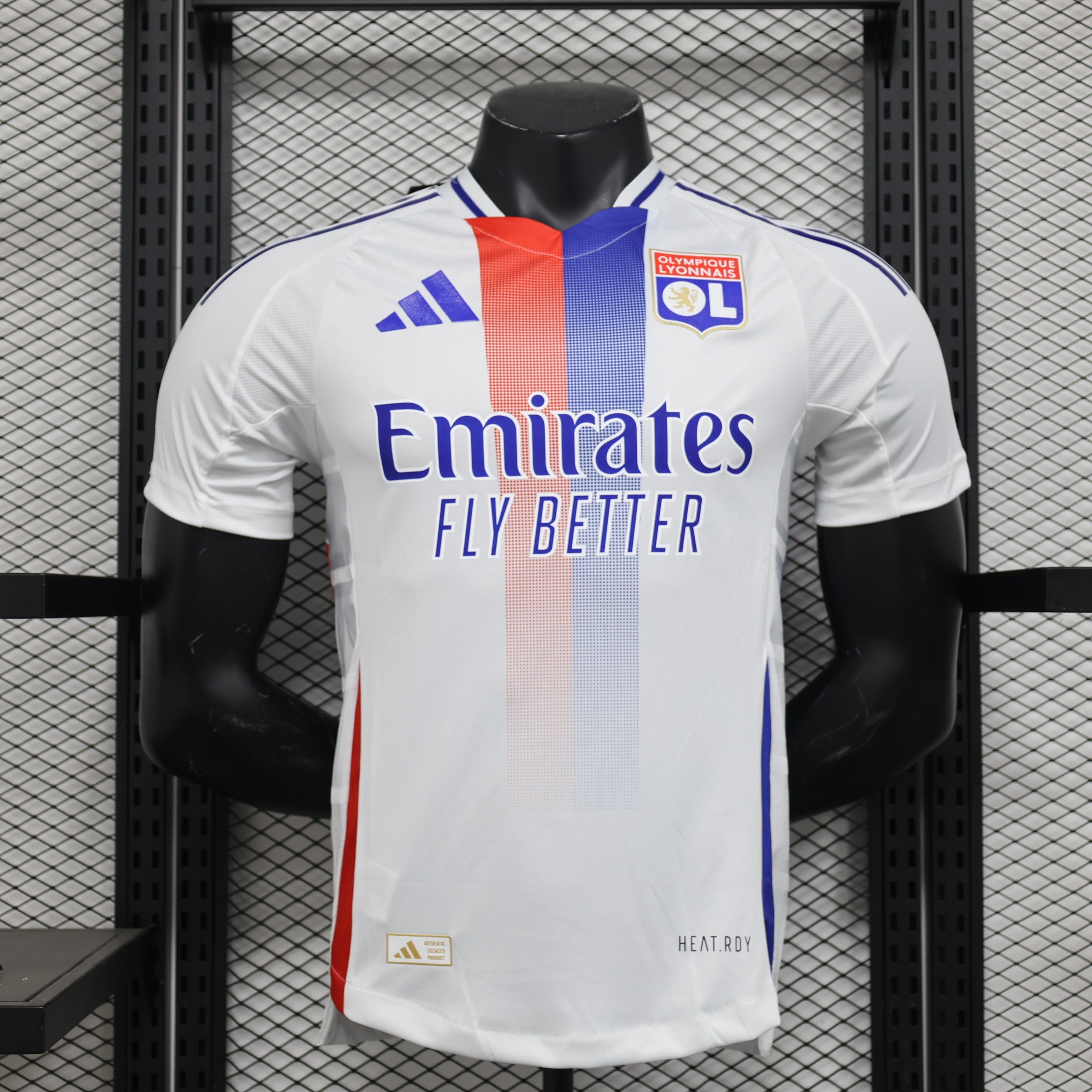 MAILLOT OLYMPIQUE LYONNAIS DOMICILE PLAYER 2024/2025