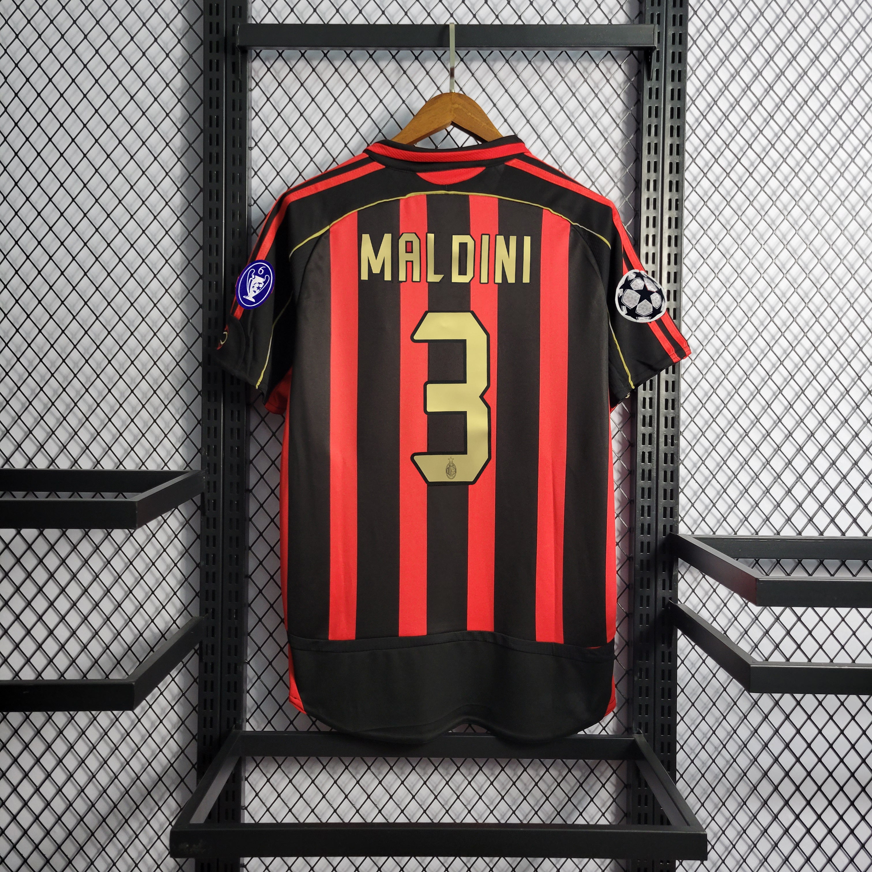 MAILLOT RÉTRO AC MILAN DOMICILE 2006/07