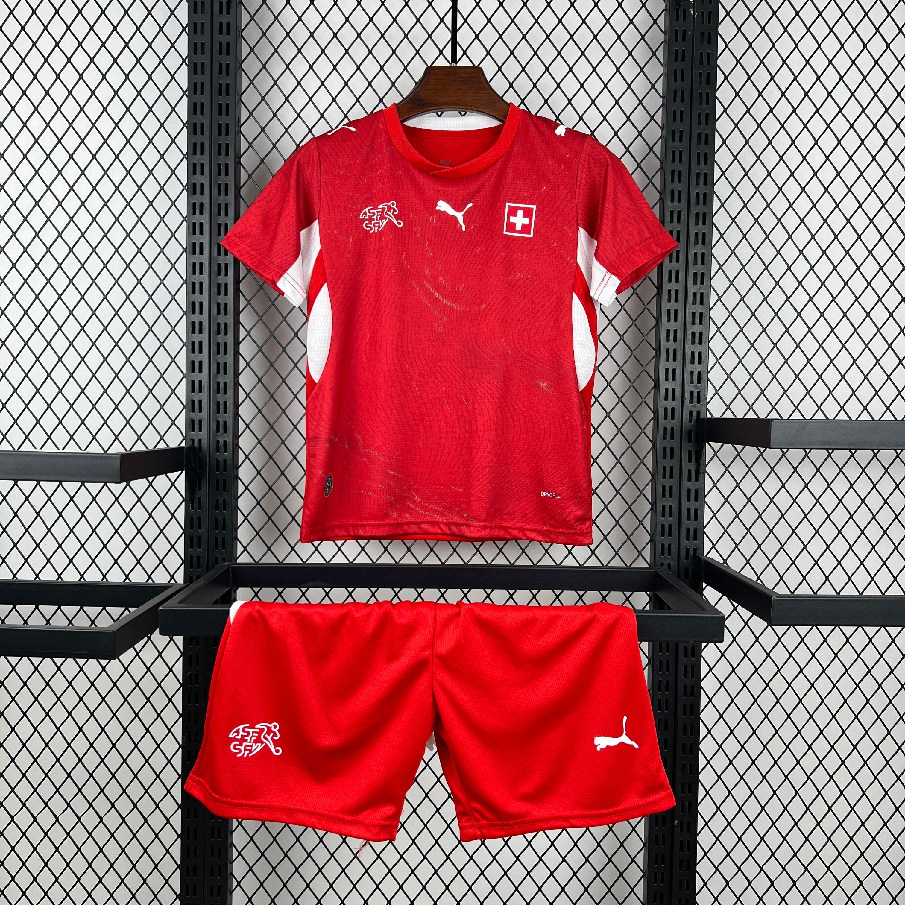 MAILLOT ENFANT SUISSE DOMICILE COUPE DU MONDE 2026
