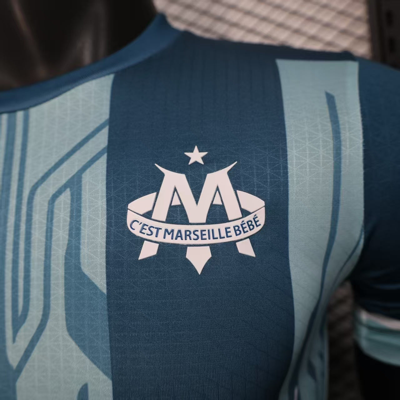 MAILLOT MARSEILLE JUL BLEU PLAYER 2025/2026