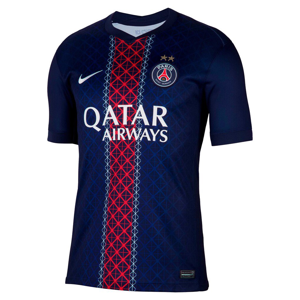 MAILLOT PSG DOMICILE FAN 2 ÉTOILES