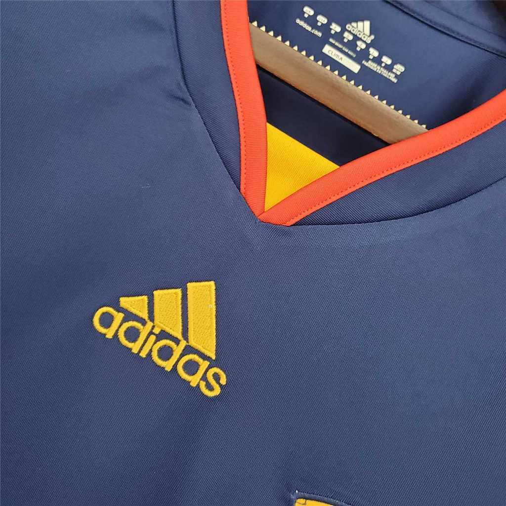 MAILLOT RÉTRO ESPAGNE EXTÉRIEUR 2010 VERSION MANCHES LONGUES