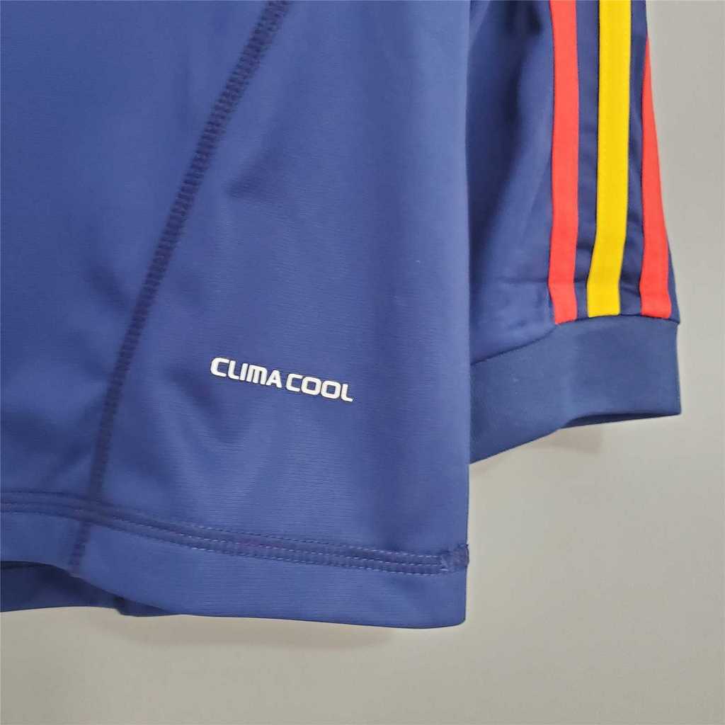 MAILLOT RÉTRO ESPAGNE EXTÉRIEUR 2010 VERSION MANCHES LONGUES