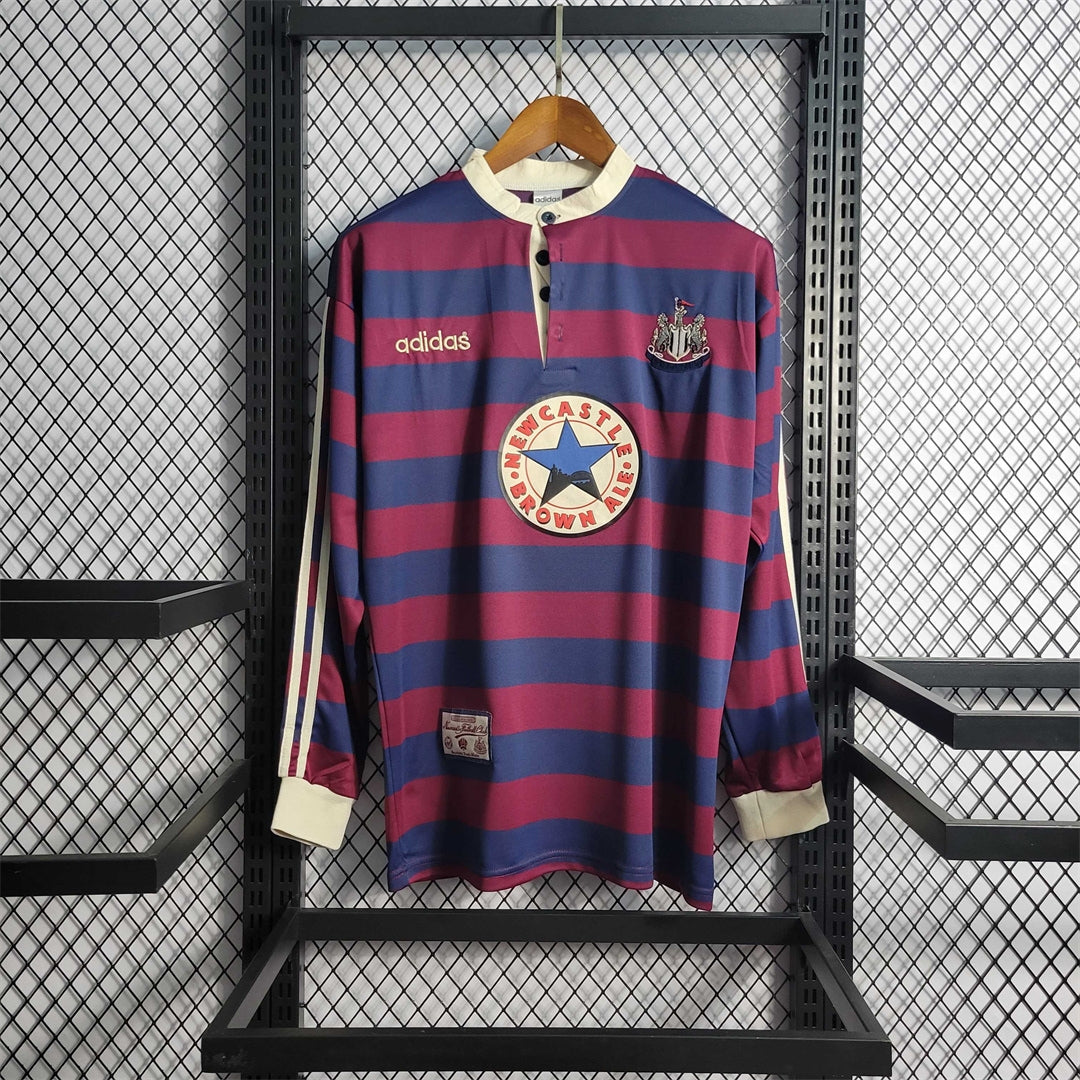 MAILLOT RÉTRO NEWCASTLE EXTERIEUR 1995/96 MANCHES LONGUES