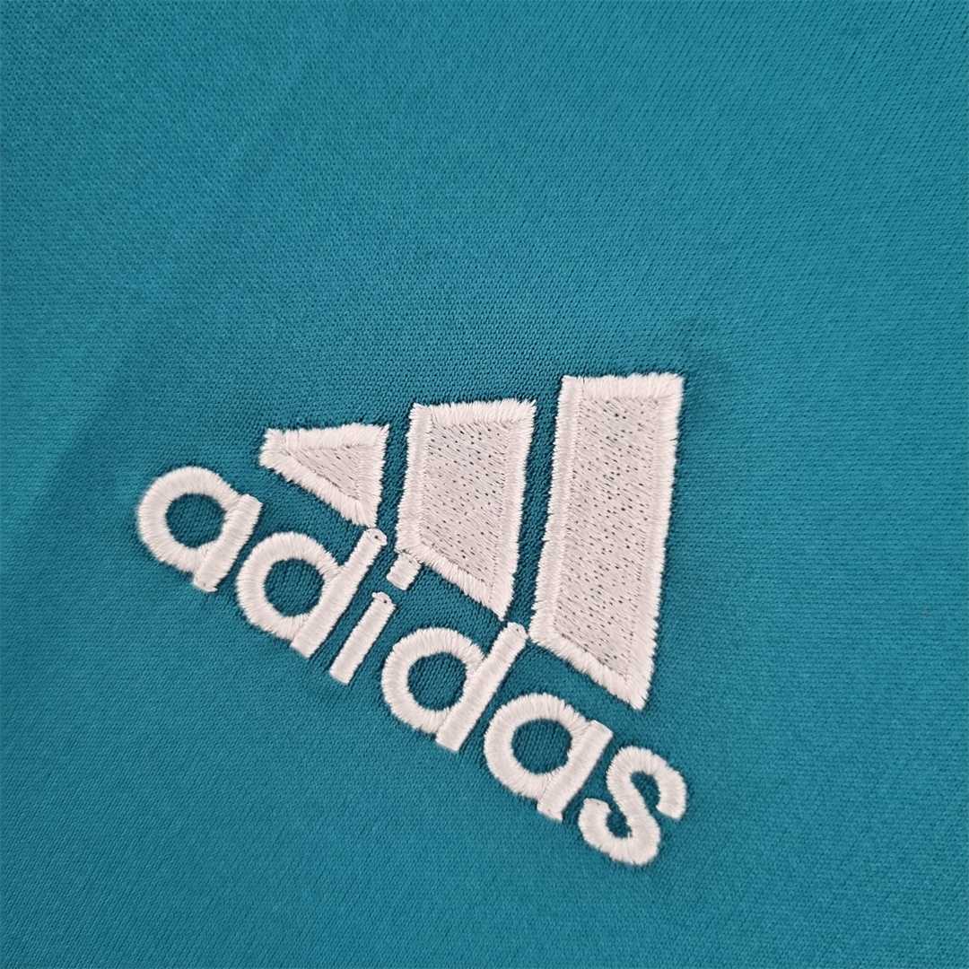 MAILLOT REAL MADRID EXTÉRIEUR 2017/2018 VERSION MANCHES LONGUES
