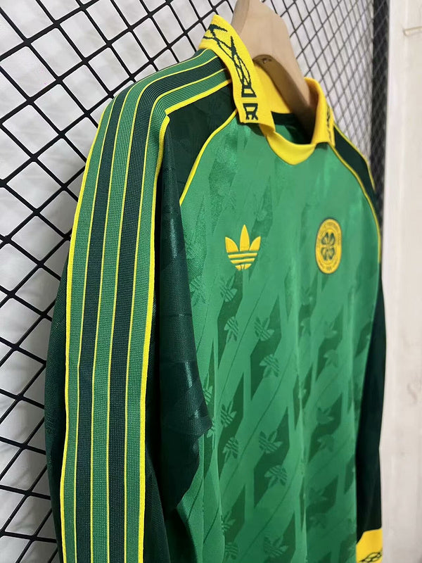 MAILLOT RETRO CELTIC 2024/2025 VERSION MANCHES LONGUES