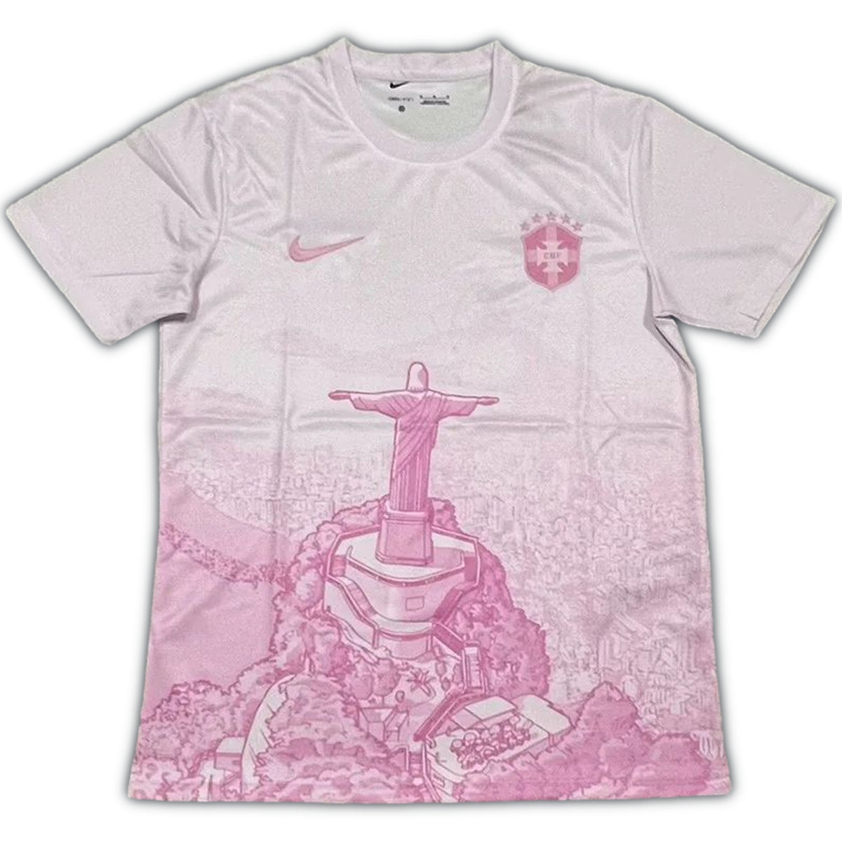 MAILLOT BRÉSIL ENTRAINEMENT ROSE FAN 2025/2026