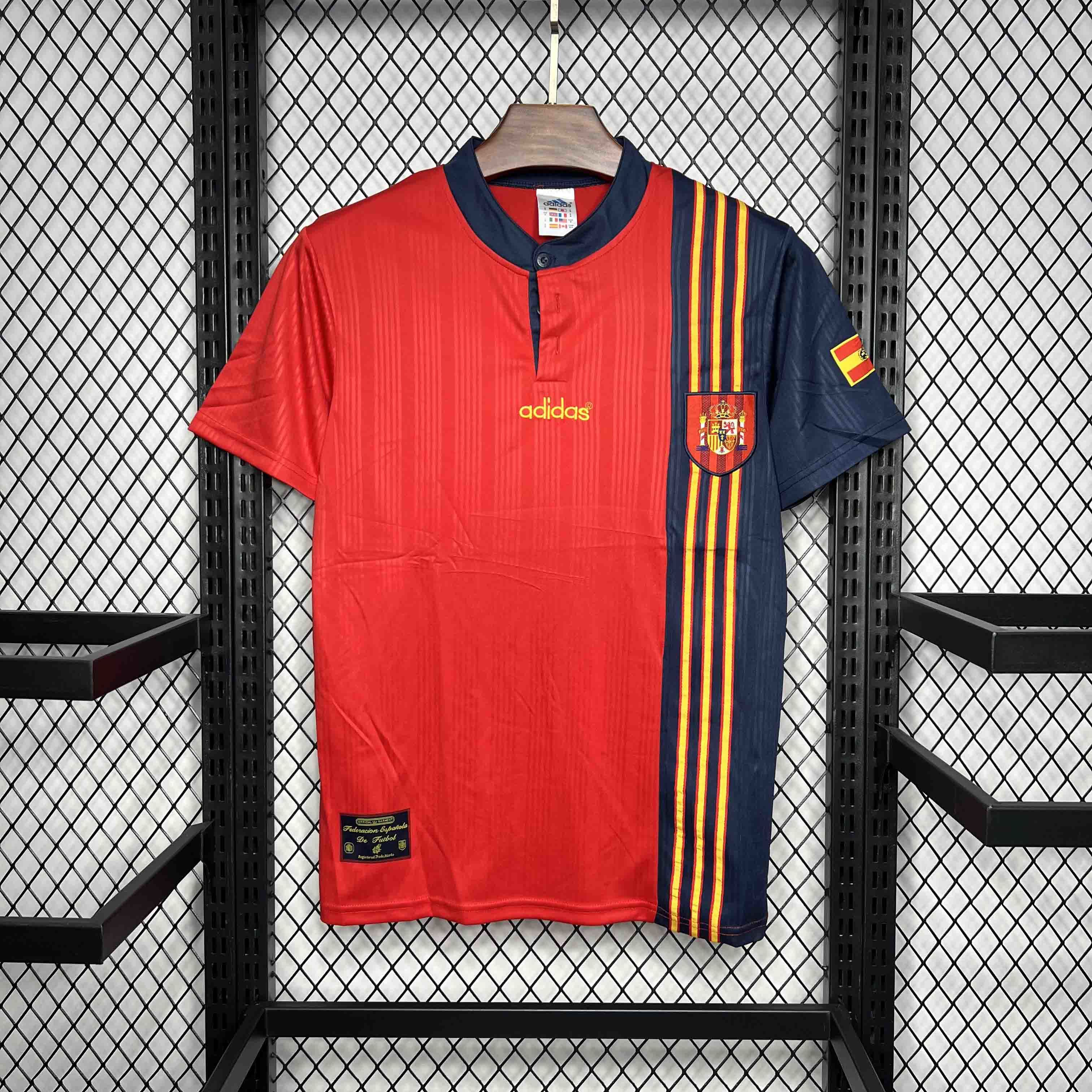 MAILLOT RÉTRO ESPAGNE DOMICILE 1996