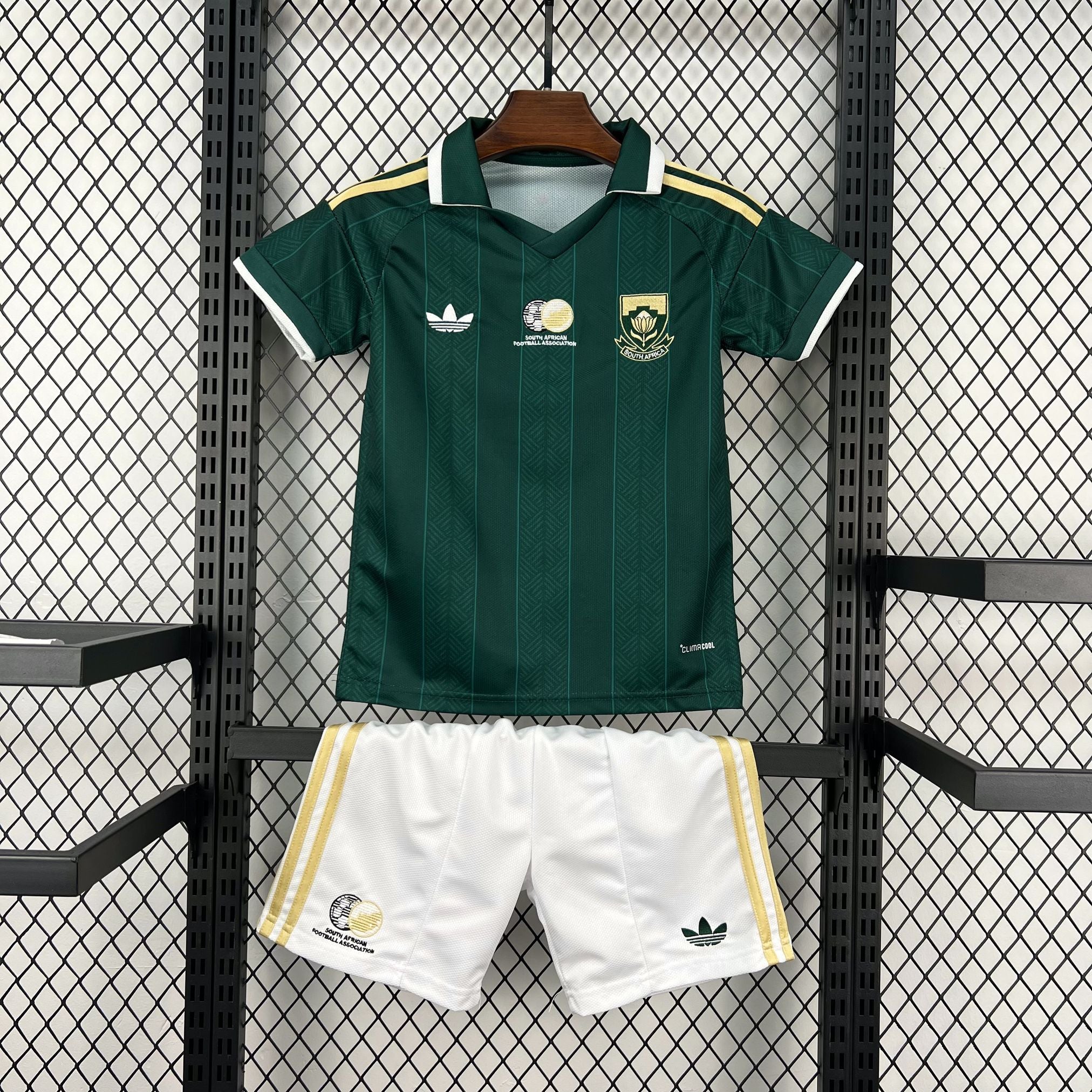 MAILLOT ENFANT AFRIQUE DU SUD EXTÉRIEUR COUPE DU MONDE 2026