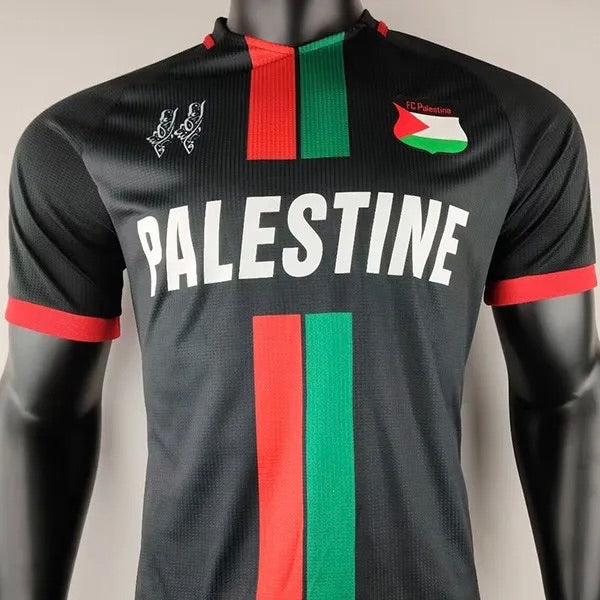 MAILLOT PALESTINE NOIR VERSION PLAYER 2024/2025
