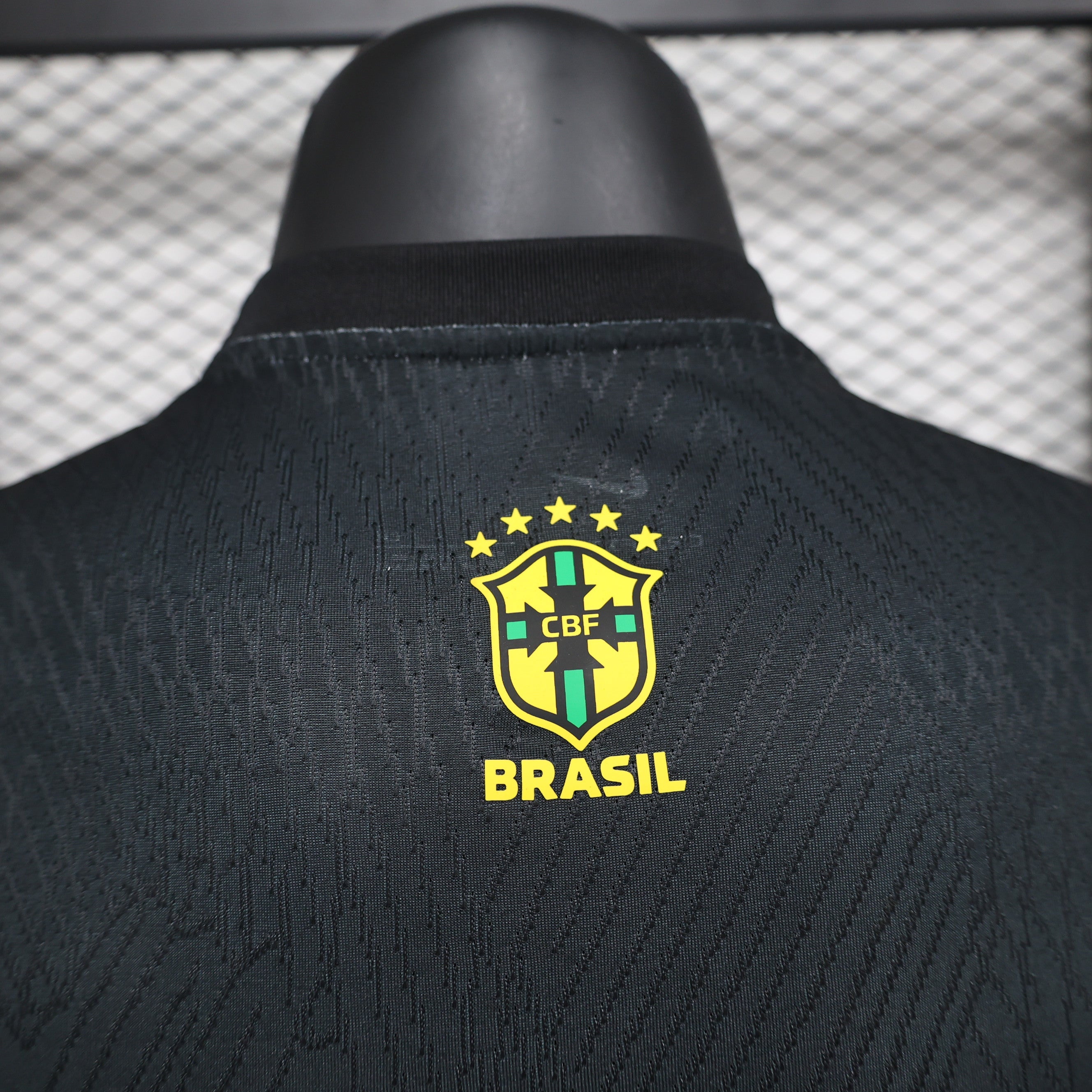 MAILLOT BRÉSIL CONCEPT CHRIST REDEMPTEUR NOIR PLAYER 2024/2025