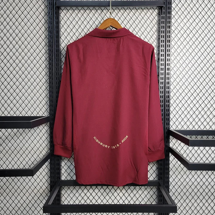 MAILLOT RÉTRO ARSENAL 2005/06 MANCHES LONGUES