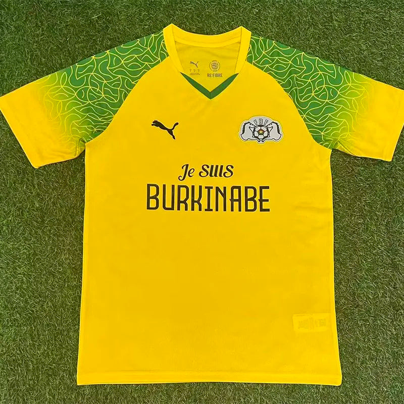 MAILLOT BURKINA FASO JAUNE ÉDITION SPÉCIALE FAN 2026/2027