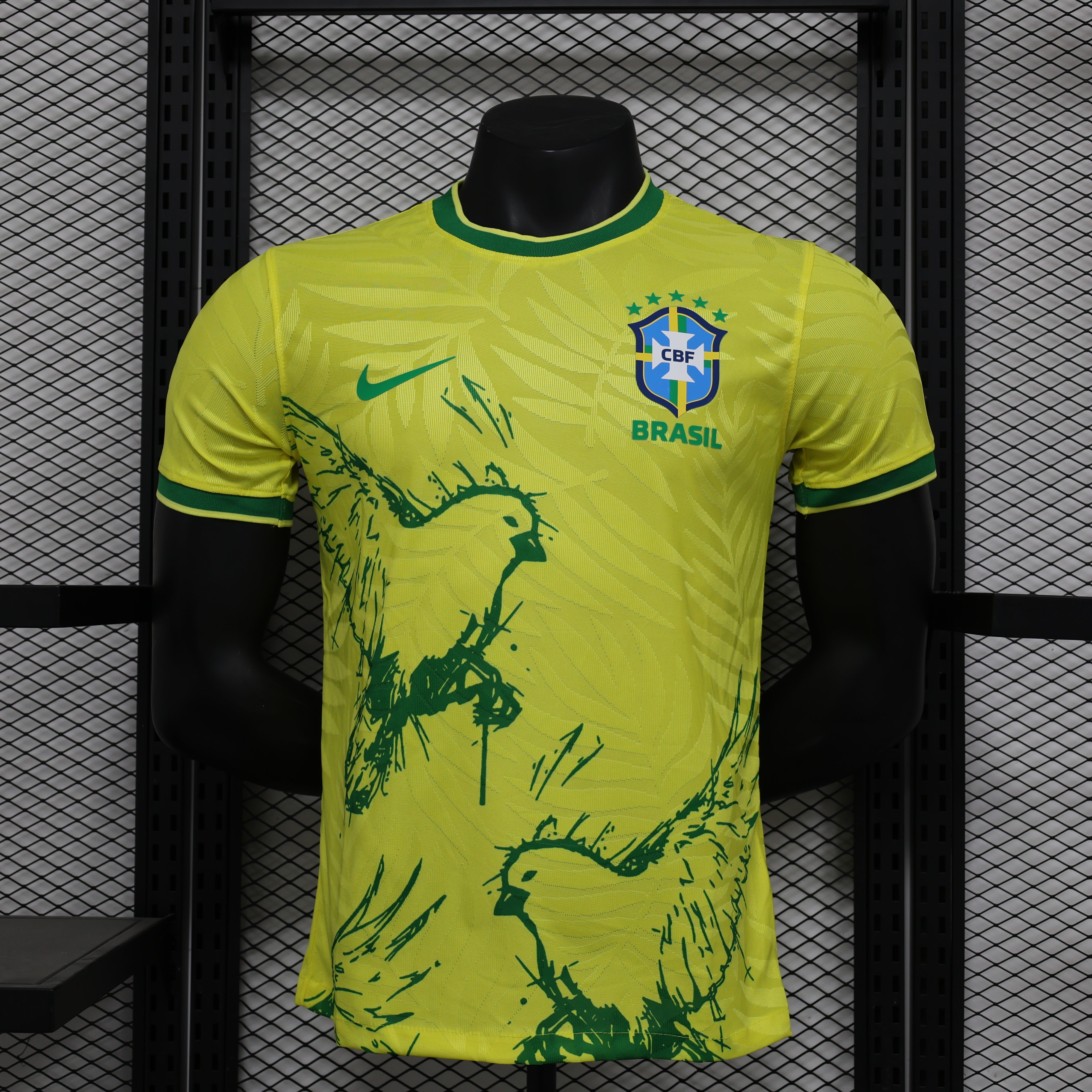 MAILLOT BRÉSIL ÉDITION SPÉCIALE PIGEON JAUNE PLAYER