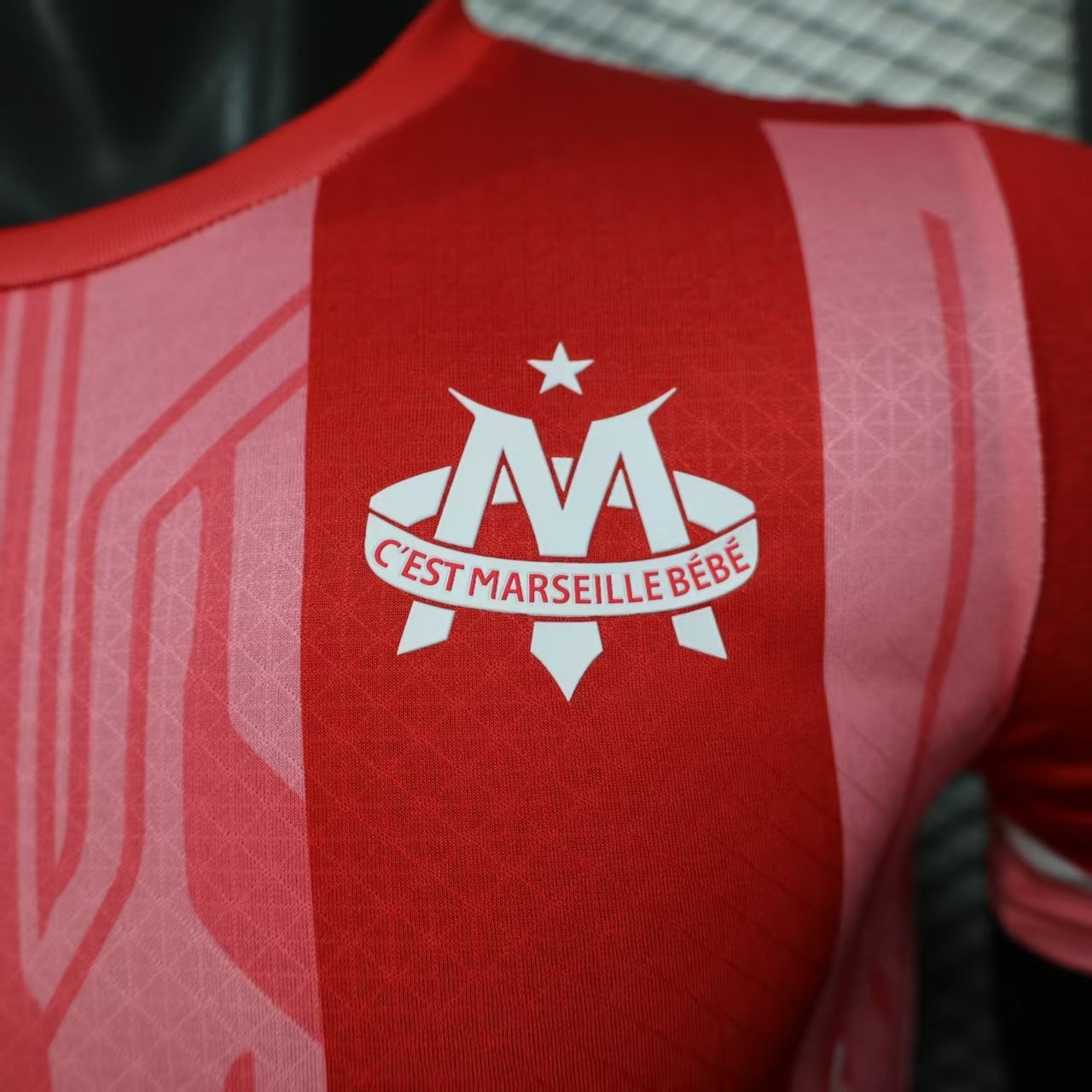 MAILLOT MARSEILLE JUL ROUGE PLAYER 2025/2026
