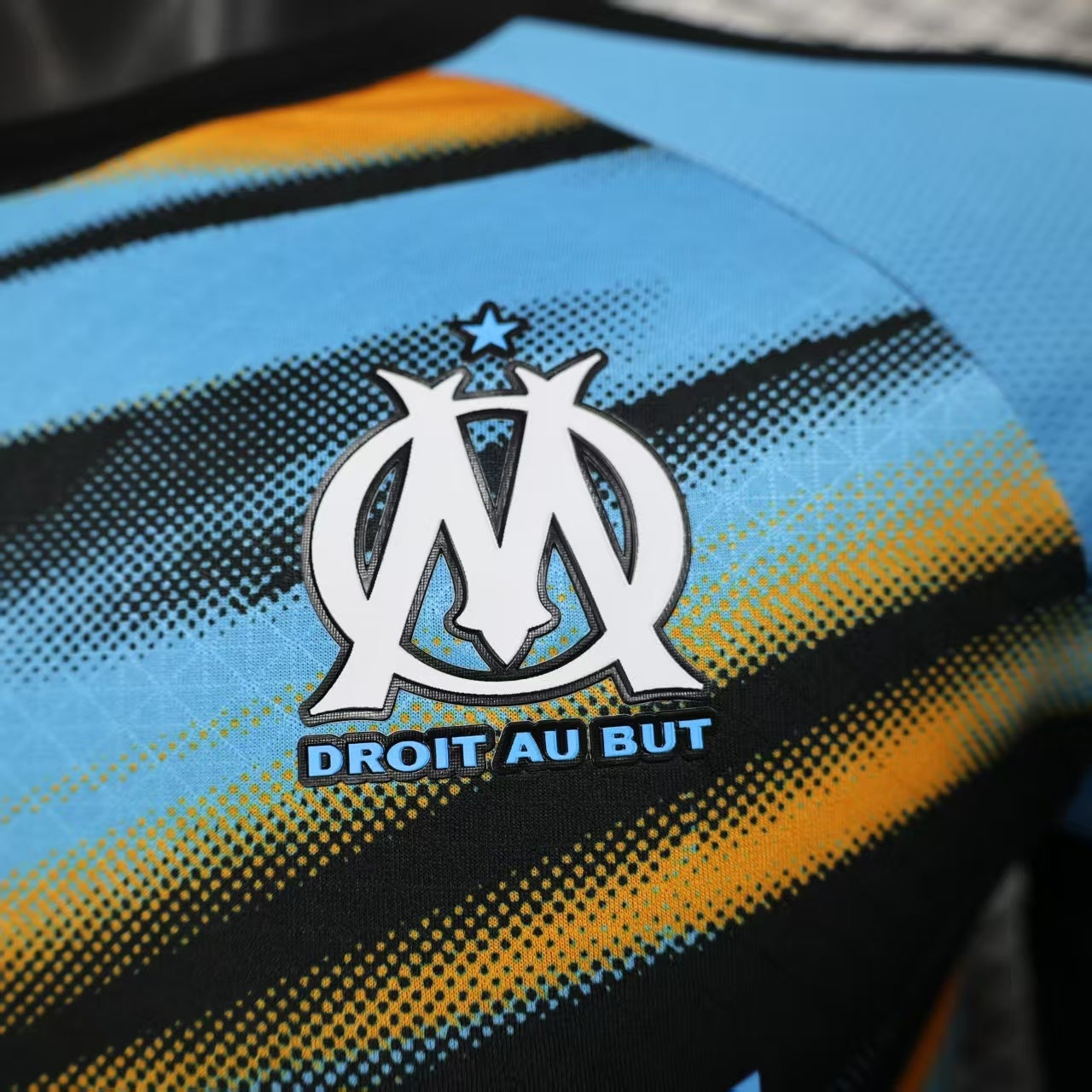 MAILLOT MARSEILLE ÉDITION SPÉCIALE JAUNE BLEU PLAYER 2025/2026