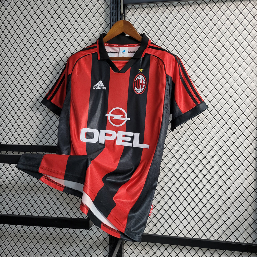 MAILLOT RÉTRO AC MILAN DOMICILE 1998/99