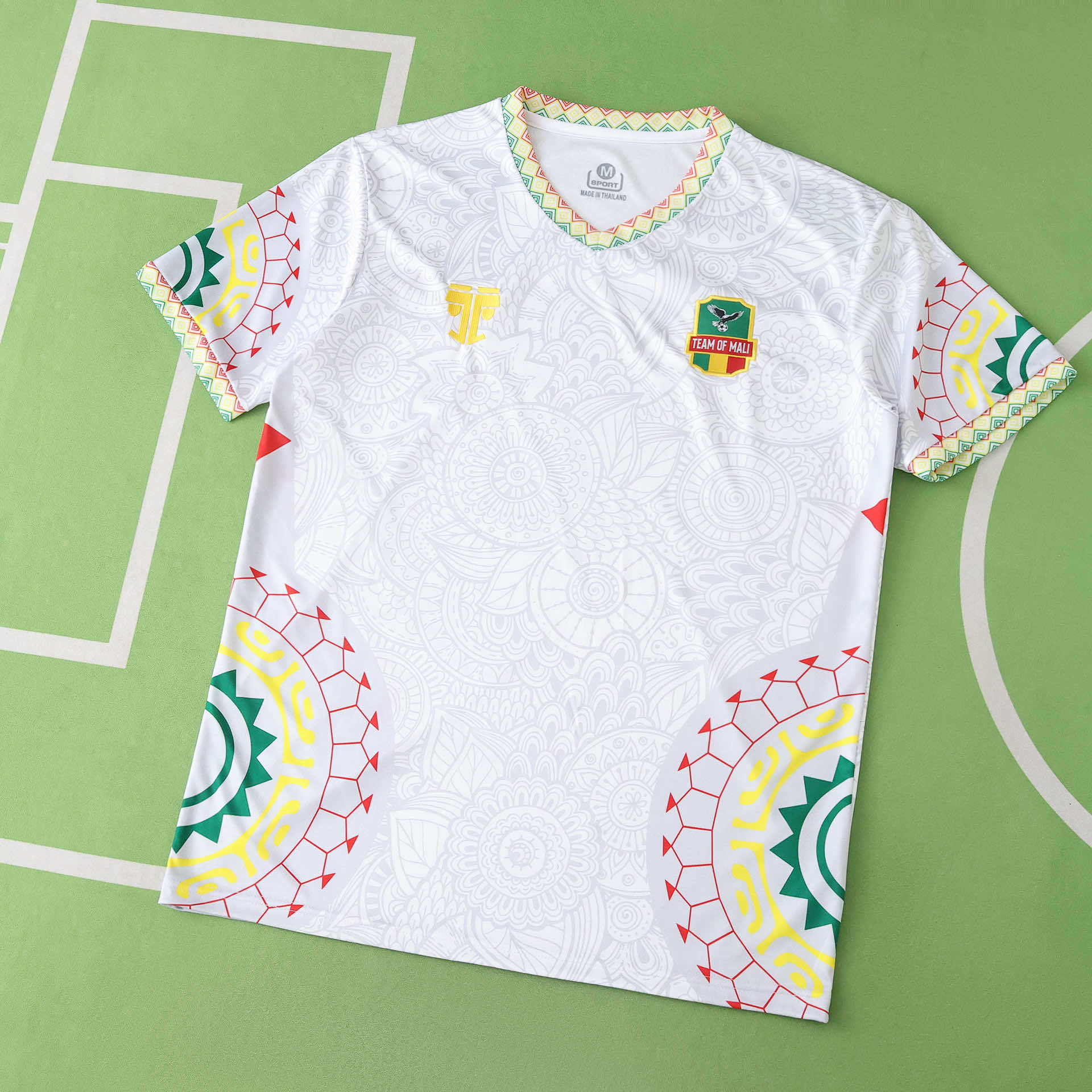 MAILLOT MALI BLANC ENTRAINEMENT FAN 2025/2026
