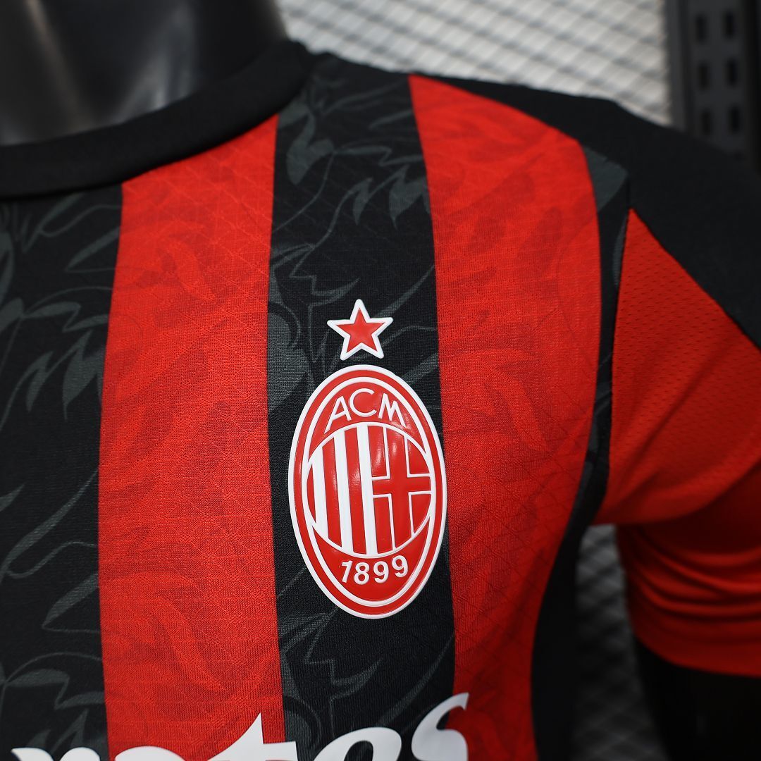 MAILLOT AC MILAN DOMICILE PLAYER 2025/2026