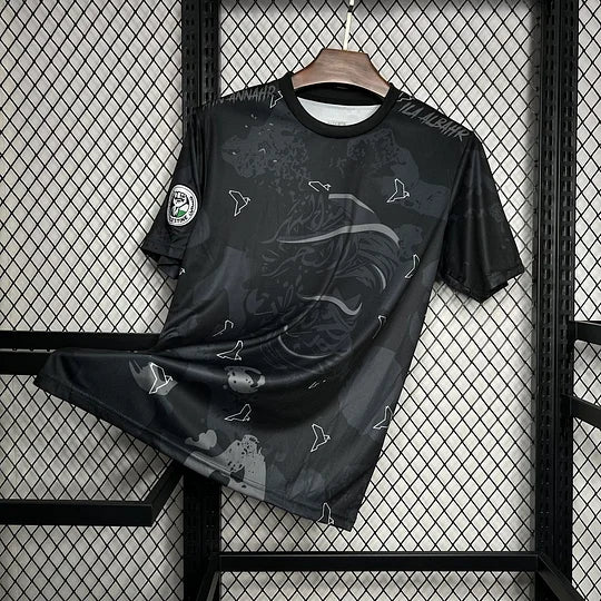 MAILLOT PALESTINE NOIR ÉDITION SPÉCIALE FAN 2024/2025