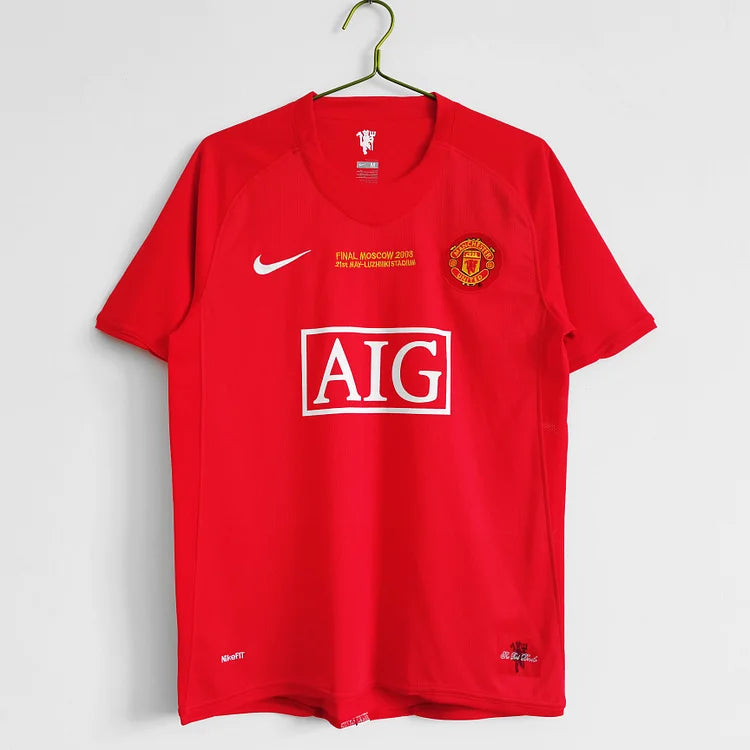 MAILLOT RÉTRO MANCHESTER UNITED DOMICILE 2007/08