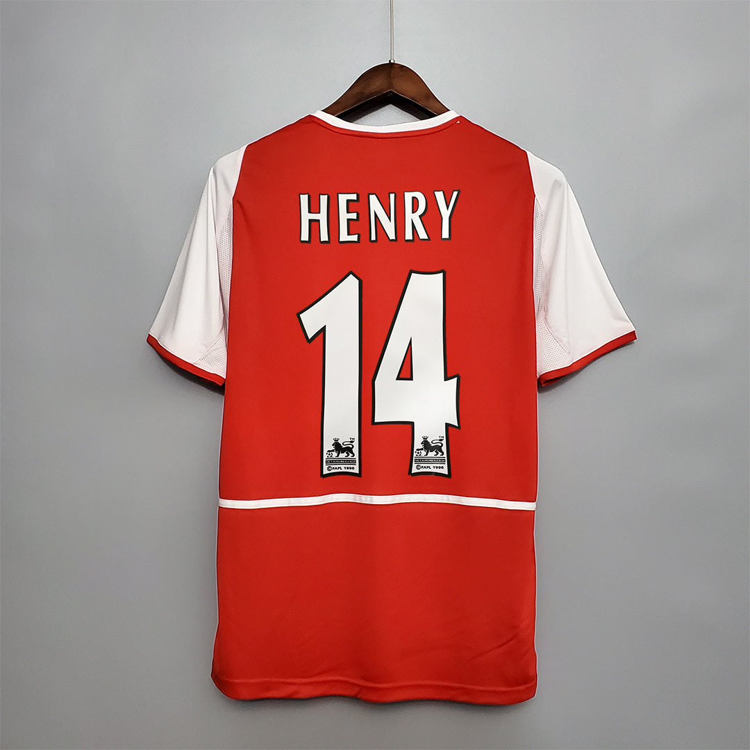 MAILLOT RÉTRO ARSENAL DOMICILE 2003/04
