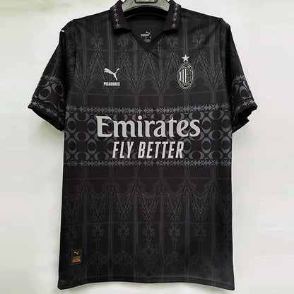 MAILLOT AC MILAN EDITION PLEASURES FOURTH NOIR FAN 2023/2024