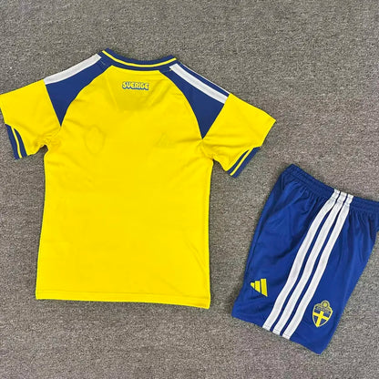 MAILLOT ENFANT SUÈDE DOMICILE COUPE DU MONDE 2026